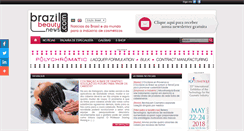 Desktop Screenshot of brazilbeautynews.com